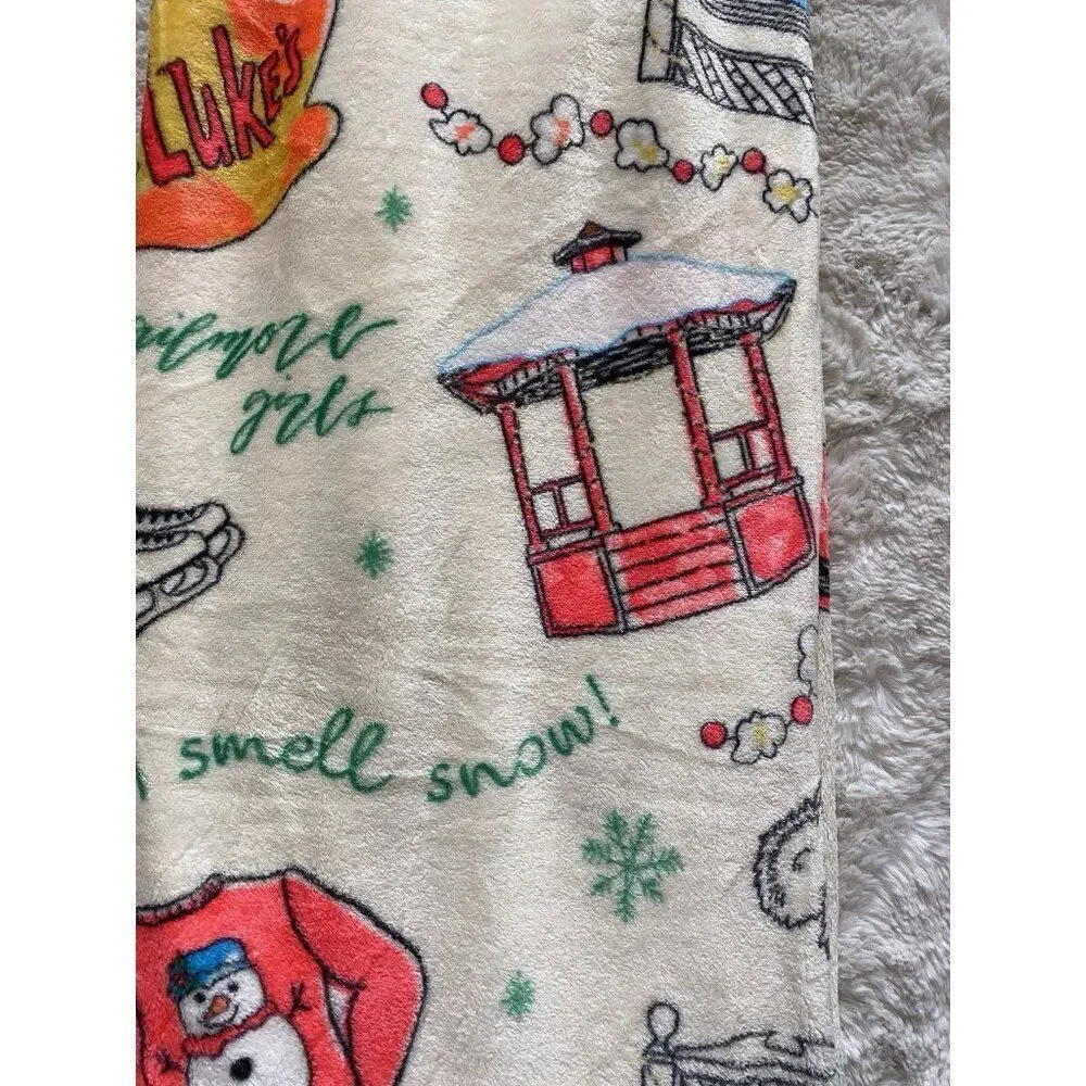 Gilmore‎ Girls I Smell Snow TWIN Size SOFT Blanket 60” X 90” Luke’s Gazebo NEW